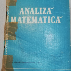 Octavian Stanasila - Analiza matematica 1989