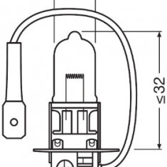 BEC 12V H3 55 W ORIGINAL BLISTER 1 BUC OSRAM