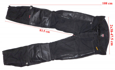 Pantaloni moto Polo protectii genunchi barbati marimea 48-50(M) foto