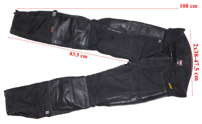 Pantaloni moto Polo protectii genunchi barbati marimea 48-50(M)