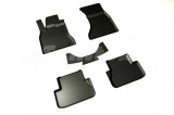 Covorase Cauciuc Premium Stil Tavita Audi A4 B8 2007-2015 Seintex Negre