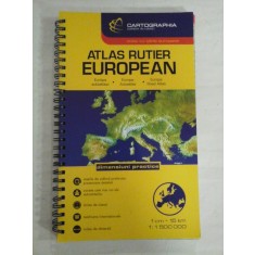 (Atlas cu tarile europene) ATLAS RUTIER EUROPEAN