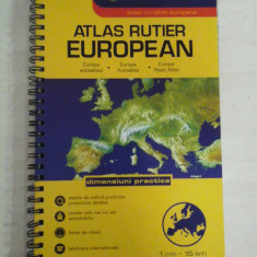 (Atlas cu tarile europene) ATLAS RUTIER EUROPEAN