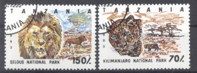 Tanzania 1993 Animals, used G.183 foto