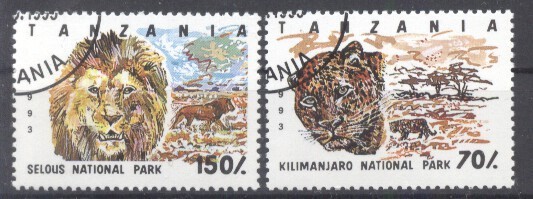 Tanzania 1993 Animals, used G.183