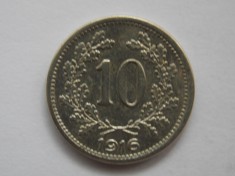 10 HELLER 1916 IMPERIUL AUSTRO-UNGAR foto