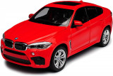 Masinuta Metalica BMW X6M Rosu, Scara 1:24