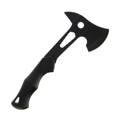 Topor multifunctional, DEPOX&amp;reg;, negru, 30 cm, teaca inclusa foto