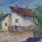 CRISTEA IONESCU- PEISAJ CU CASE