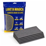 Cumpara ieftin Set 5 lavete magice din microfibră DEPOX&reg;, 38 &times; 29 cm, gri