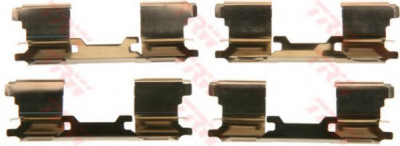Set accesorii, placute frana MERCEDES VITO bus (W639) (2003 - 2016) TRW PFK599 foto