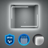 Ada 60 oglindă cu iluminare led 60x80 cm