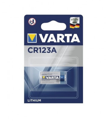 Baterie Varta CR123A 3V litiu blister 1 buc. foto