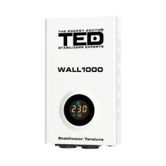 Stabilizator retea maxim 1000VA-AVR LCD 2 iesiri schuko WALL TED000057 (1/4) SafetyGuard Surveillance foto
