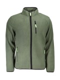 Bluză bărbați fară glugă cu sistem de &icirc;nchidere cu fermoar, Verde &icirc;nchis, L, 2XL, XL