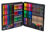 Set pentru pictura cu 258 piese intr-o valiza iMK&reg;, perfect pentru desene pline de imaginatie
