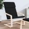 vidaXL Scaun de relaxare, negru, material textil 351055
