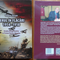 Valeriu Avram , Cerul in flacari , 1914 - 1918 ; Aviatia beligerantilor , 2014