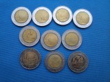 LOT 500 LIRE 10 BUCATI ANI DIFERITI-ITALIA / BIMETAL