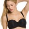 TPH598-1 Sutien balconette elegant, accesorizat cu dantela BeautyFull Basics WDP