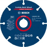 Bosch Disc taiere Expert Carbide Multi Wheel, 125x22.23 mm ProAdvanced PowerfulTools