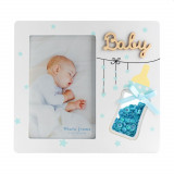 Rama foto lemn, model Baby boy, format 10x15, picior sustinere, ProCart