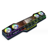 Boxe gaming RGB, Soundbar RGB, Bluetooth 5.0, Compatibil cu Android, IOS si PC, Negru, Oem