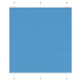vidaXL Jaluzea plisată Albastru 115x150 cm Lățime țesătură 114,4 cm