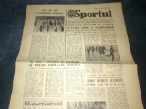 ZIARUL SPORTUL 10 IANUARIE 1983