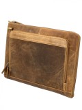 Geanta tip mapa din Piele pentru documente A4 si laptop, mapa Piele de Vanat barbati, Hunter Brand