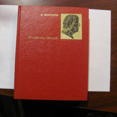 CY - Andre BONNARD "Civilizatia Greaca" /Volumul II