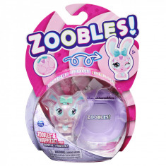 ZOOBLES ANIMALUTE COLECTABILE IEPURAS ROZ SuperHeroes ToysZone foto