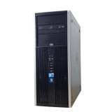 Unitate PC Second Hand, HP COMPAQ 8200 TOWER, Procesor I5 2400, Memorie RAM 8 GB, SSD 128 GB NOU, Windows 10 Pro, DVD-RW