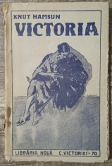 Victoria - Knut Hamsun// perioada interbelica