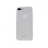 Husa apple iphone 7 plus ipaky full cover 360 argintiu + folie cadou, Flippy