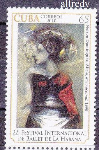 CUBA 2010, Festivalul International de Balet, serie neuzata, MNH