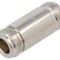Adaptor N Mamă Bilateral PTFE 50&Omega; Alamă