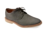 Pantofi eleganti CLARKS gri, ATTICUS LT LACE, din nabuc