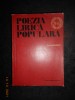 TACHE PAPAHAGI - Poezia Lirica Populara (1967) - Folclor, 590 pagini