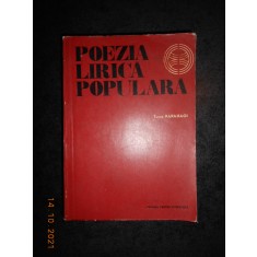 TACHE PAPAHAGI - POEZIA LIRICA POPULARA