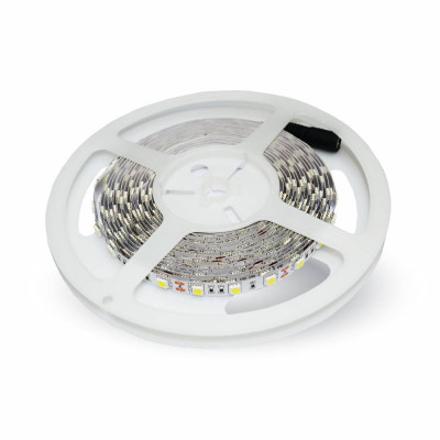 Banda LED SMD5050 albastru 5m 9W/m 60LED/m IP20 V-TAC foto