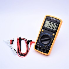 Multimetru digital profesional, carcasa antisoc, DT9208A foto