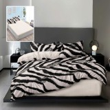 LENJERIE FINET 6 PIESE CU HUSĂ &ndash; 160&times;200 ȘI 180&times;200 (LILY-VH)