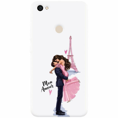 Husa silicon pentru Xiaomi Redmi Note 5A, Paris Love Mon Amour foto