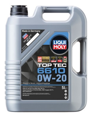 Ulei motor Liqui Moly Top Tec 6610 0W20, 5 l foto
