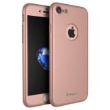 Cumpara ieftin Husa pentru Apple iPhone 8+ MyStyle iPaky Original Rose-Auriu acoperire completa 360 grade