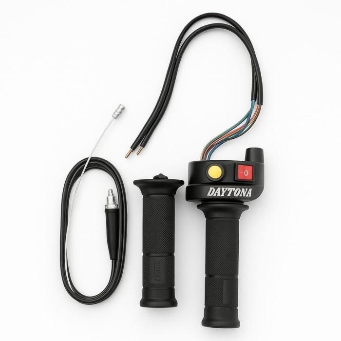 Set 2 M&acirc;nere Accelerație Moto &ndash; Control Precis și Confort Maxim la Fiecare