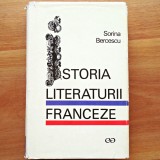 Istoria literaturii franceze &ndash; Sorina Bercescu (Editura Științifică, 1970).