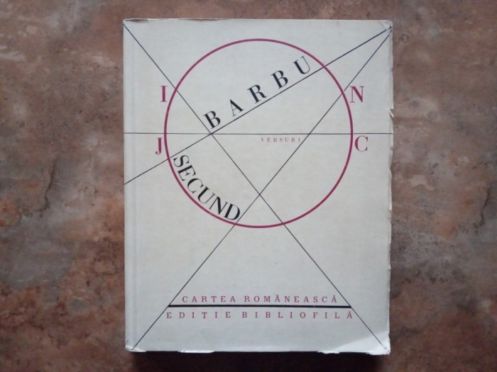 Ion Barbu - Joc Secund - Ed. Bibliofila, 1986