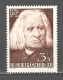 Austria.1961 150 ani nastere F.Liszt:compozitor-Pictura MA.641
